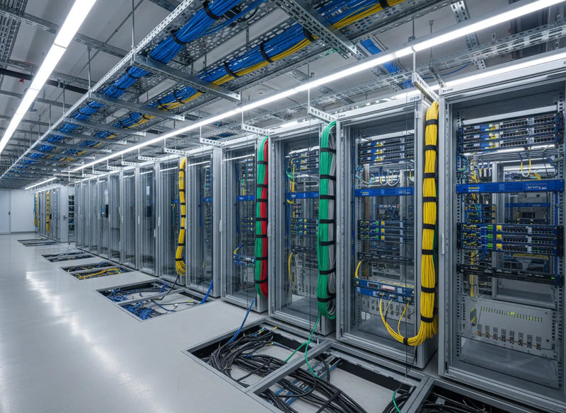 Data centre server racks