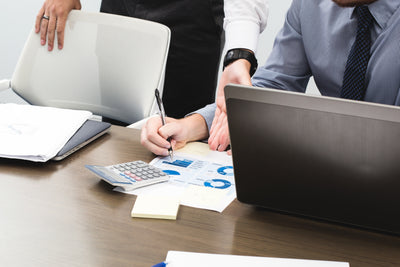 Business sales meeting
