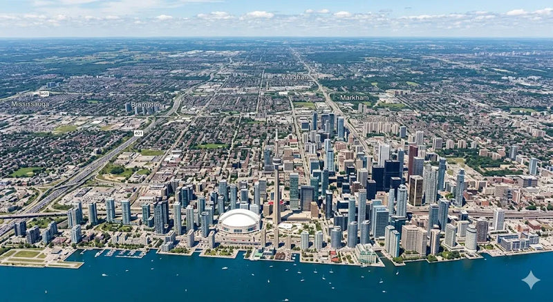 Greater Toronto Area skyline
