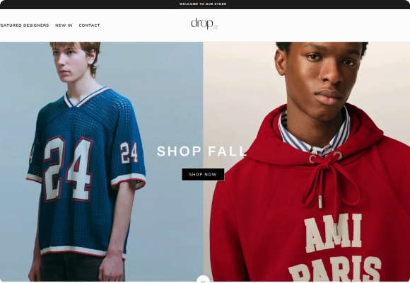 Drop02 website screenshot