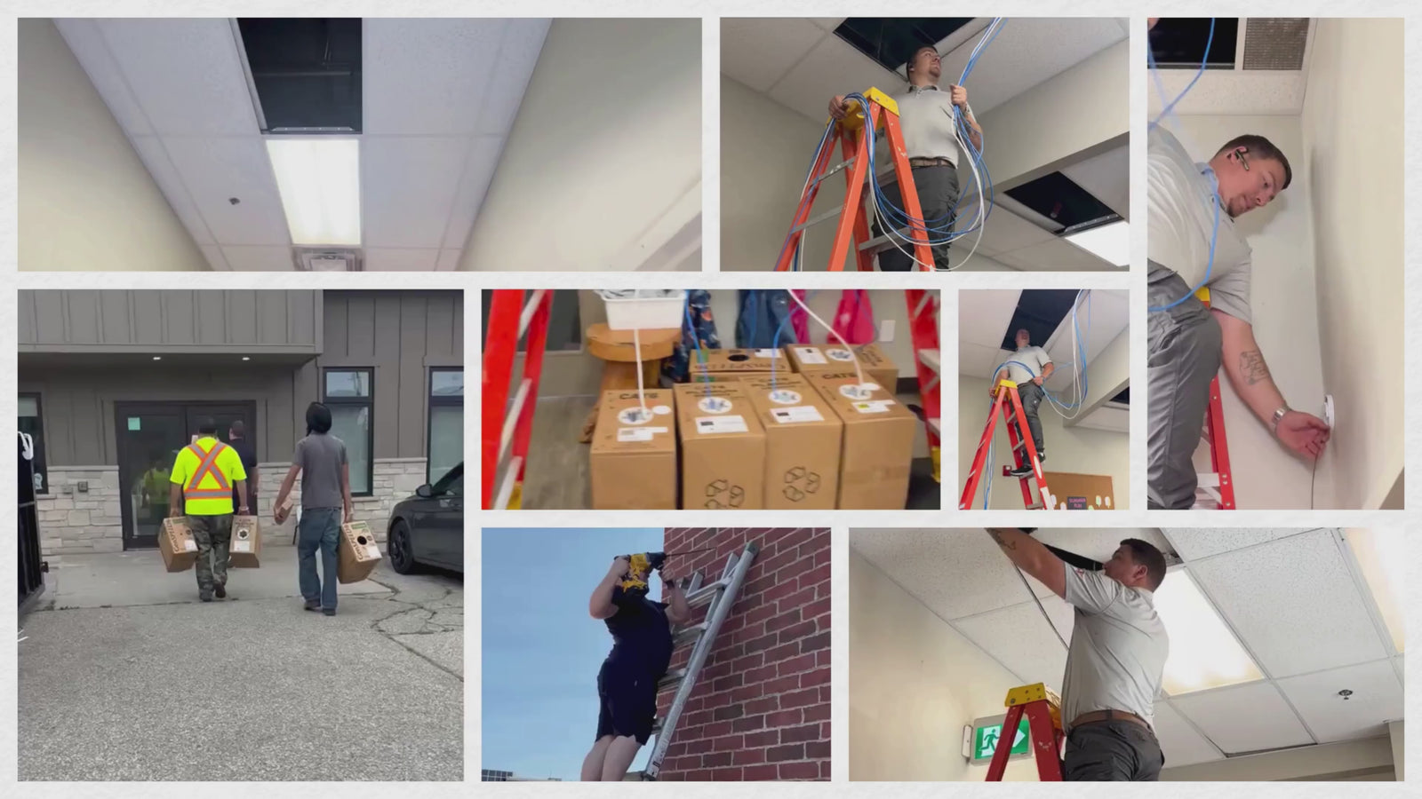 Helios network and structured cabling installation projects
