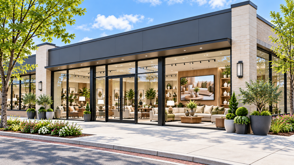 Eight Stores, One Sound and One Screen Network