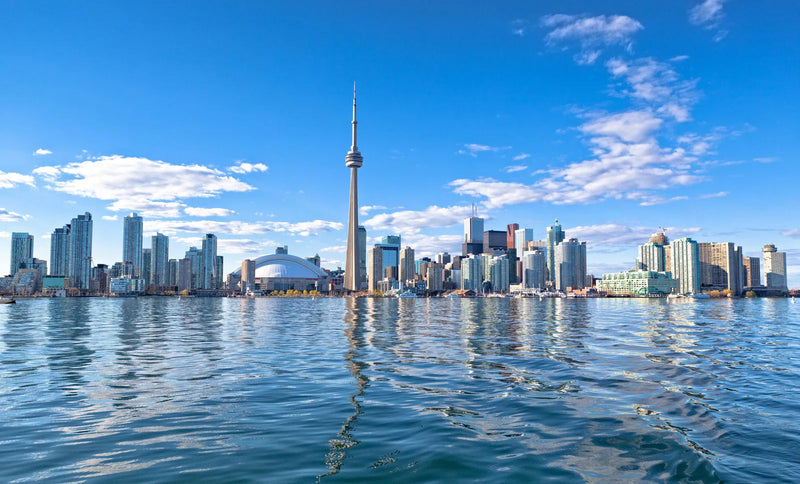 Toronto skyline with the CN Tower