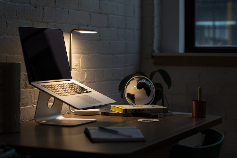 IT professional working late at night